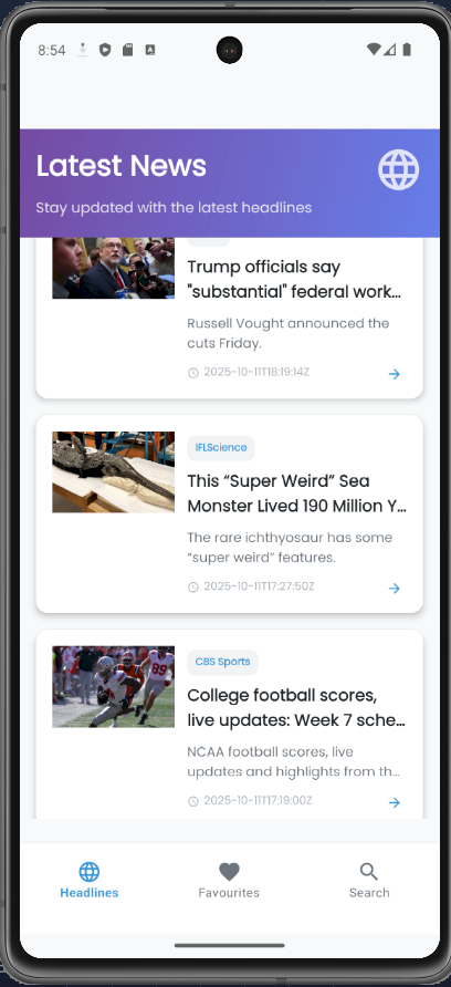 Veris - Advanced News App