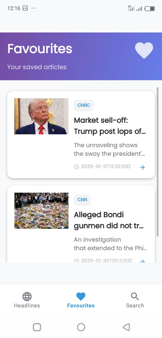 Veris - Advanced News App screenshot 3